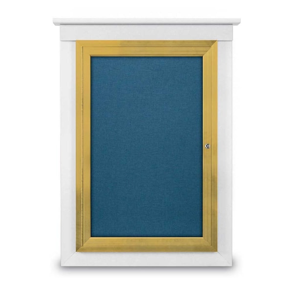 Letterboard, Hdr, 48x36, Black/Blue